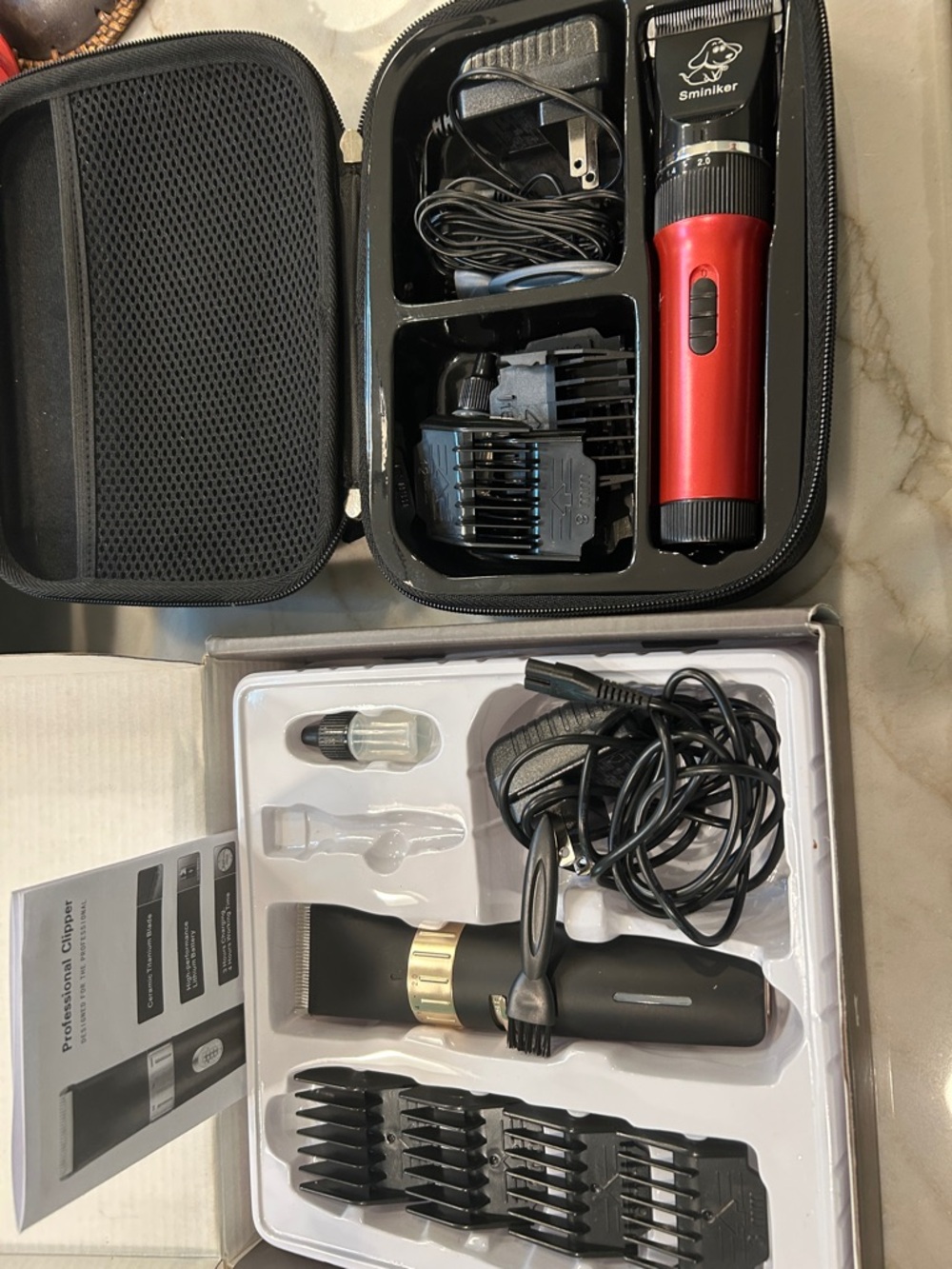 2 sets of Cat and/or Dog trimmers